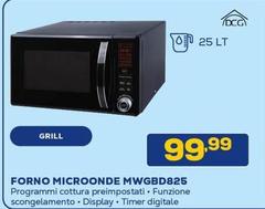 Forno steno - Microonde MWGBD825