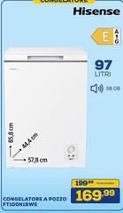 Hisense - Congelatore A Pozzo Ff100n18we