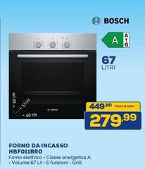 Bosch - Forno Da Incasso HBF011BRO