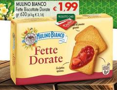 Mulino Bianco - Fette Biscottate Dorate