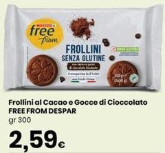 Despar - Frollini Al Cacao E Gocce Di Cioccolato