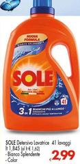 Sole - Detersivo Lavatrice 41 Lavaggi