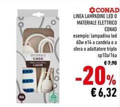 Casa - Linea Lampadine Led O Materiale Elettrico