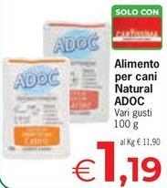 Adoc - Alimento Per Cani Natural