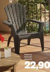Dolomiti - Poltrona Atracite