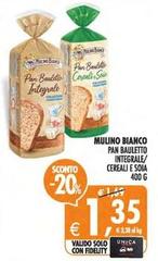 Mulino Bianco - Pan Bauletto Integrale/ Cereali E Soia