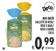 Bio Presto - Gallette Di Riso/ Riso E Mais/ Riso E Farro