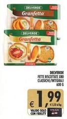 Delverde - Fette Biscottate Classiche/integrali