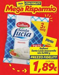 Galbani - Santa Lucia Mozzarella Tris