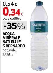 S. bernardo - Acqua Minerale Naturale
