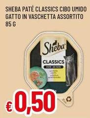 Sheba - Paté Classics Cibo Umido Gatto In Vaschetta