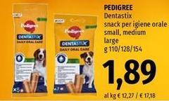 Pedigree - Dentastix Snack Per Igiene Orale Small