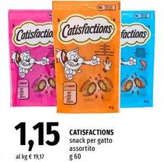 Catisfactions - Snack Per Gatto