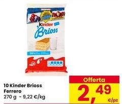 Ferrero - 10 Kinder Brioss