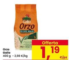 Gallo - Orzo