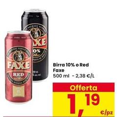 Faxe - Birra 10% O Red