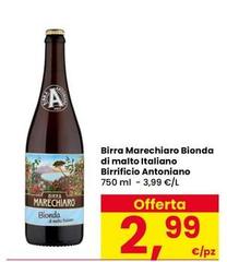 Marechiaro - Birra  Bionda Di Malto Italiano