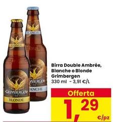 Blanche - Birra Double Ambree,  O Blonde