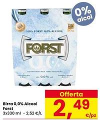 Forst - Birra 0,0% Alcool