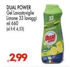 Dual - Gel Lavastoviglie Limone