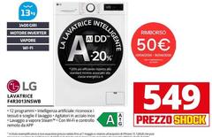 LG - Lavatrice F4R3013NSWB 