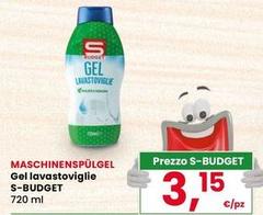 S budget - Gel Lavastoviglie