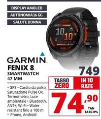 Garmin - Fenix 8 Smartwatch