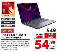 Lenovo - Ideapad Slim 3 Notebook 15Q8X10