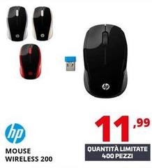 HP - Mouse Wireless 200
