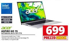 Acer - Aspire Go 15 Notebook  AG15-72P-77TE 