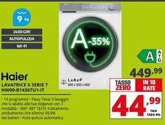 Haier - Lavatrice X Serie 7  HW90-B14367U1-IT