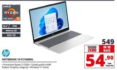 HP - Notebook 15-FC1008NL