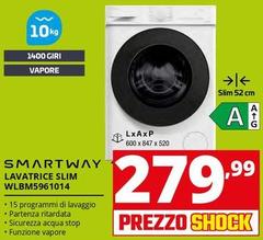 Smartway - Lavatrice Slim WLBM5961014