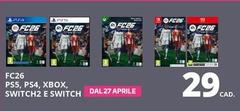 Fc26 Ps5, Ps4, Xbox, Switch2 E Switch