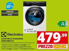 Electrolux - Lavatrice Standard EW6FZBG215 