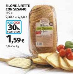 Filone A Fette Con Sesamo