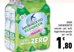 San Benedetto - Acqua