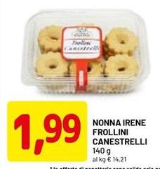 Irene - Frollini Canestrelli