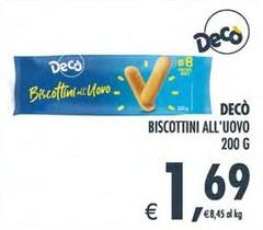 Deco - Biscottini All'Uovo