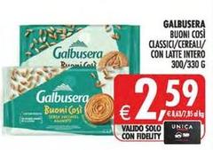 Galbusera - Buoni Così Classici/cereali/con Latte Intero