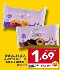 Bauli - Buondì Albicocca/Cacao/Ricoperti Al Cioccolato