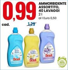 Dexal - Ammorbidente Assortito, 40 Lavaggi