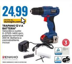 Trapano 12 V A Batteria