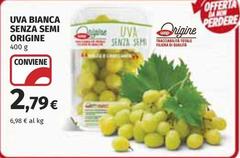 Origine - Uva Bianca Senza Semi