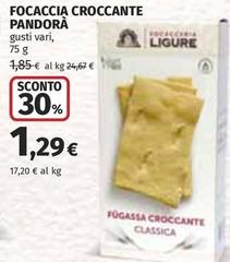 Pandora - Focaccia Croccante