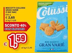 Colussi - Biscotti Gran Variè O Nic Nac
