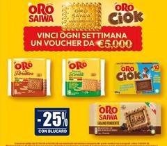 Oro Saiwa - Anniversario