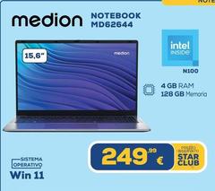 Medion - Notebook Md62644
