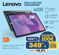 Lenovo - Idea Tab Pro ZAE40020SE