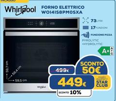 Whirlpool - Forno Elettrico WO14IS8PM0SXA